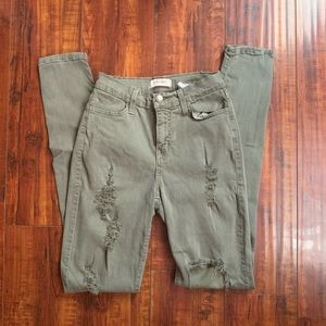 Vibrant High Waisted Jeans